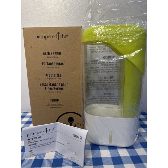 Pampered Chef 100184 Herb Keeper/New In Opened Box - Picture 1 of 11